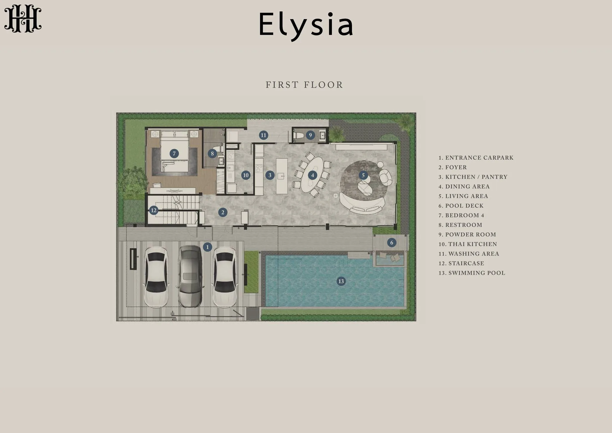 Elysia Floor Plan