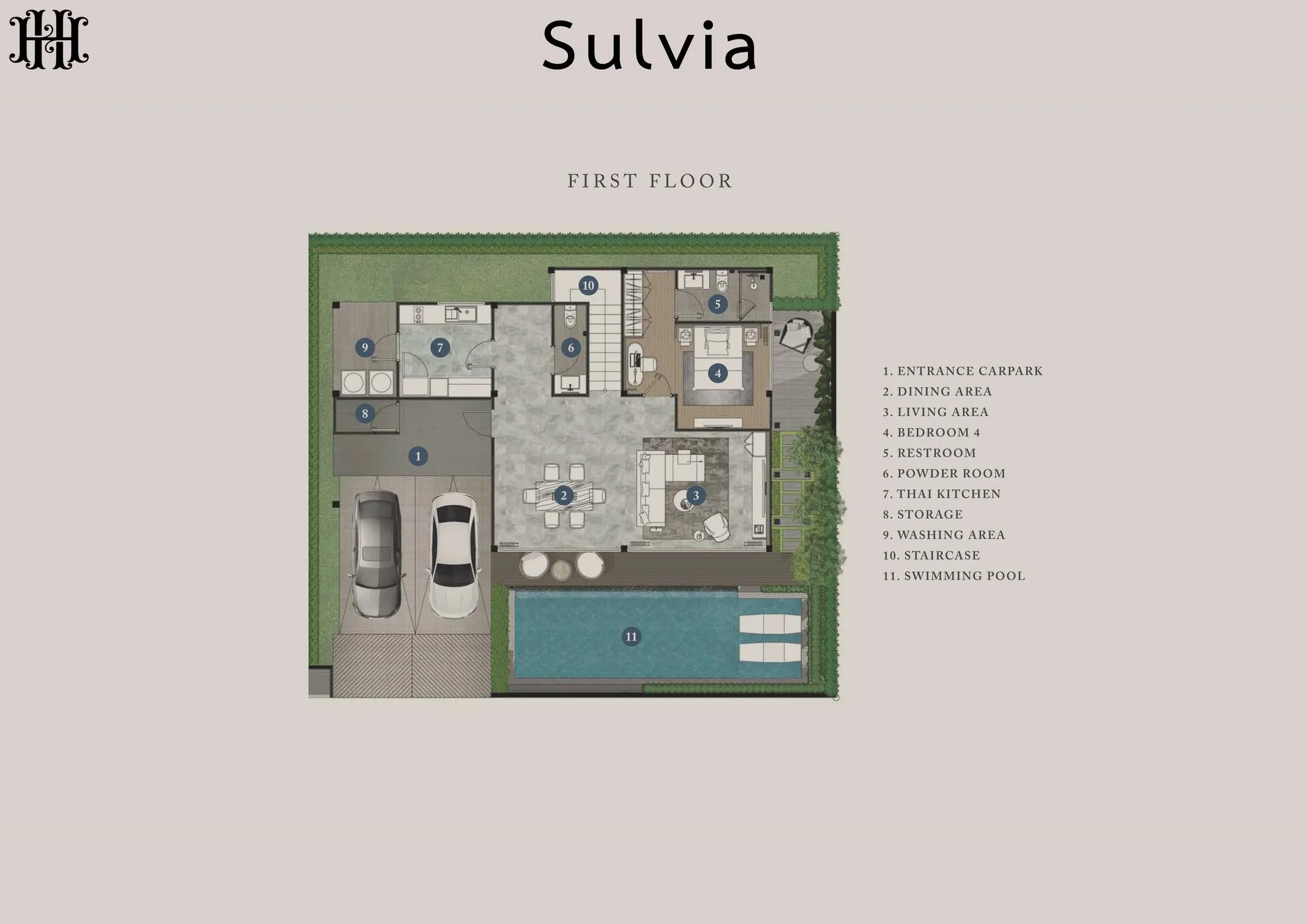 Sulvia Floor Plan